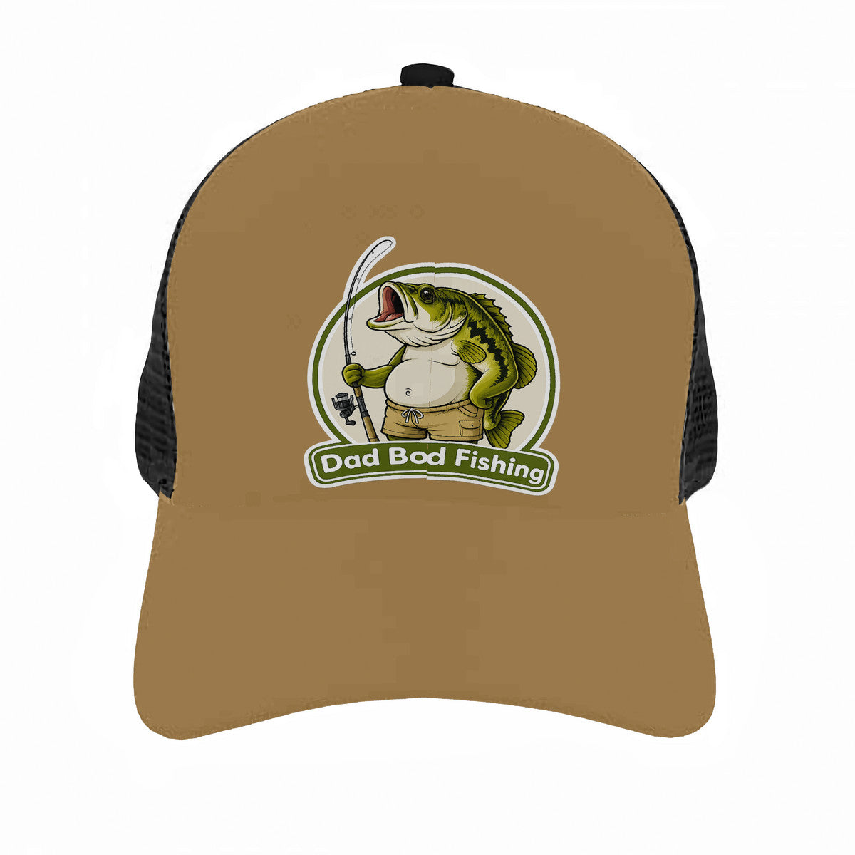 “DBF” Khaki Brown Hat